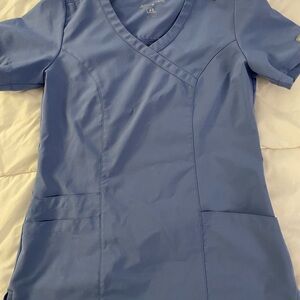 Women's Sky Blue Scrub set.